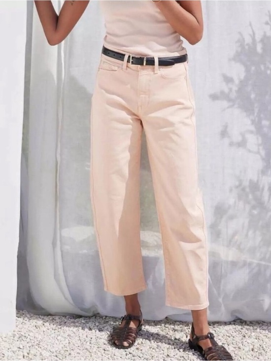 AYR Denim - AYR Jeans The Beat Drop Barrel Leg in Ciao Bella Pink